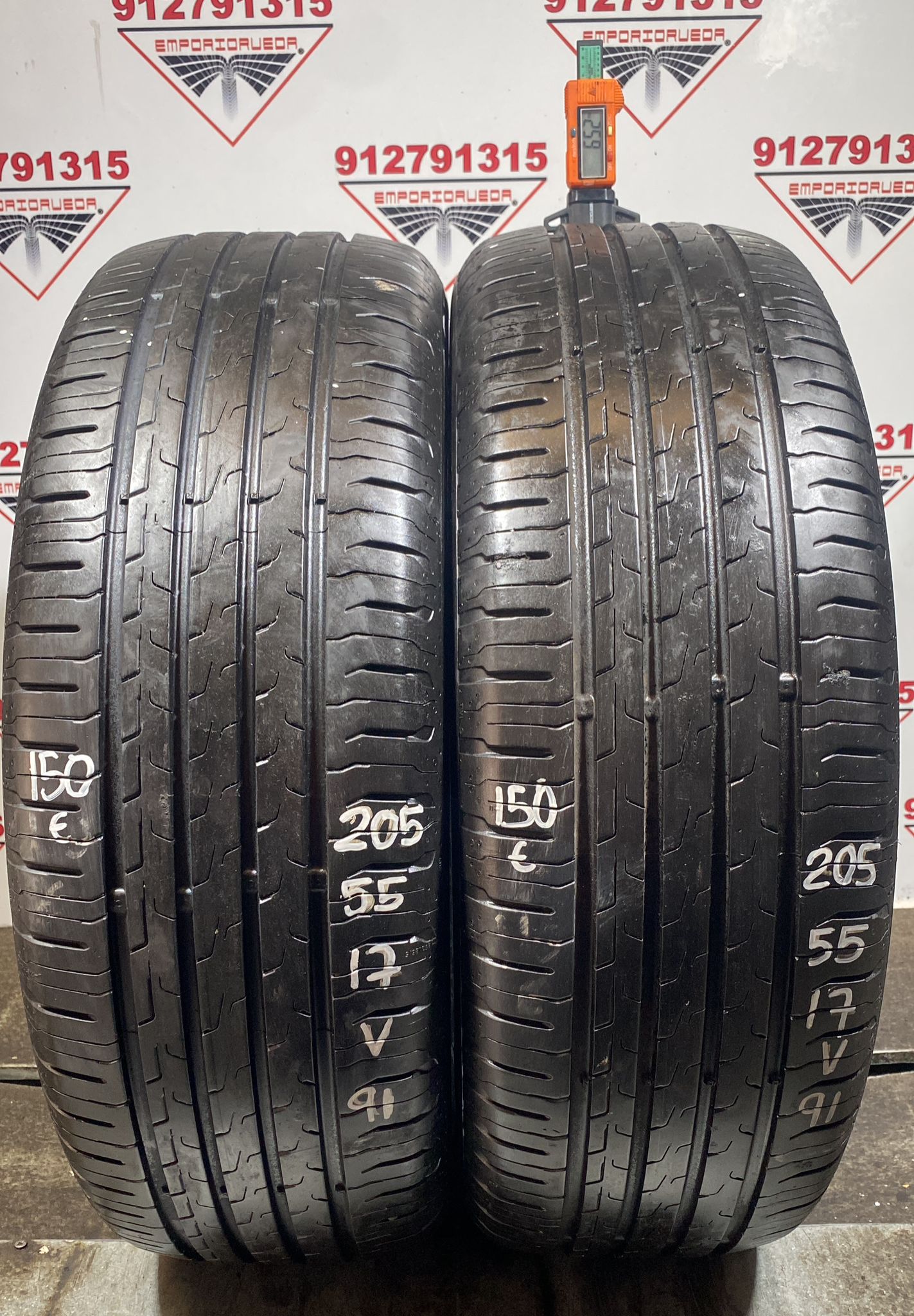 CONTINENTAL ECOCONTACT 6 USADO  205/55 R17 91 V